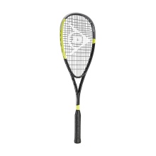 Dunlop Squashschläger Blackstorm Graphite 125g/leicht grifflastig 2023 schwarz/gelb - besaitet -